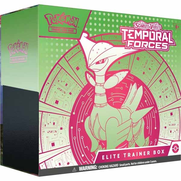 Kartová hra TCG: Scarlet & Violet Temporal Forces Elite Trainer Box Iron Leaves (Pokémon) Kartová hra TCG: Scarlet & Violet Temporal Forces Elite Trainer Box Iron Leaves (Pokémon)