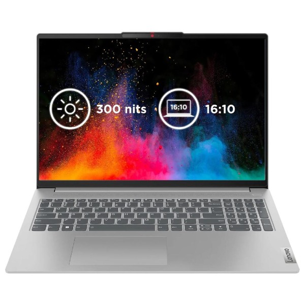 Lenovo IdeaPad Slim 5 16IAH8, Intel i5-12450H, 16 GB/1 TB-SSD, 16" FHD IPS, AG IntelUHD, Win11Home, Cloud Grey