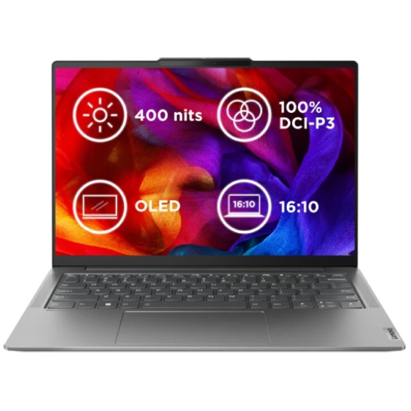 Levně Lenovo Yoga Slim 6 14IAP8, Intel i7-1260P, 16 GB 1 TB SSD, 14,0" WUXGA OLED, Intel IrisXe, Win11Home, šedý