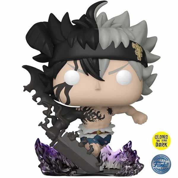 POP! Animation: Black Asta (Black Clover) Special Edition (Glows in The Dark)