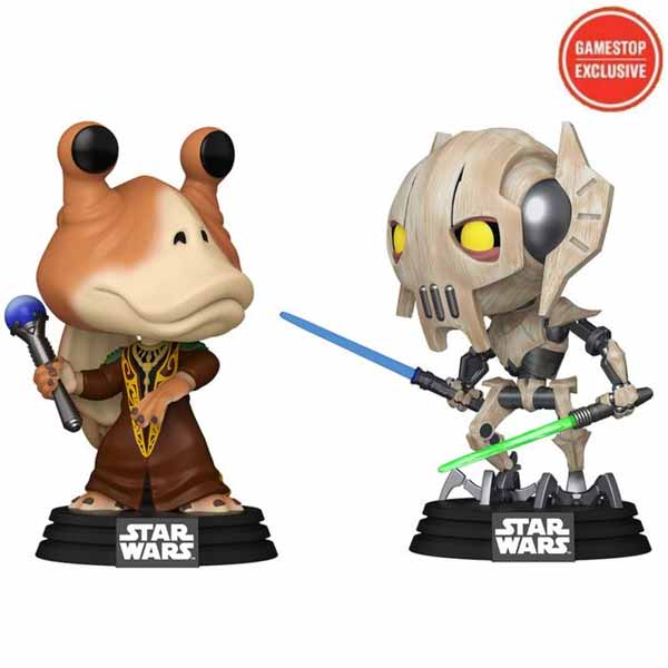 POP! Clone Wars: Jar Jar Binks VS General Grievous (Star Wars) Gamestop Edition