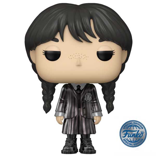 POP! TV: Wednesday Addams (Wednesday) Special Edition Metallic - OPENBOX (Rozbalené zboží s plnou zárukou)