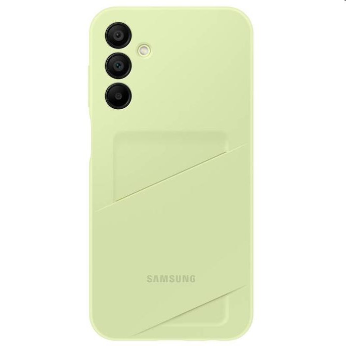 Levně Pouzdro Card Slot Cover pro Samsung Galaxy A15, limetková