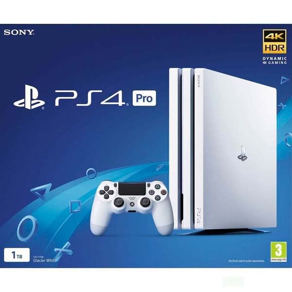 Sony PlayStation 4 Pro 1TB, white SN - BAZAR (použité zboží , smluvní záruka 12 měsíců)