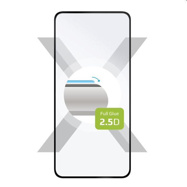 FIXED Full-Cover ochranné sklo pro Motorola Moto G34 5G, černé