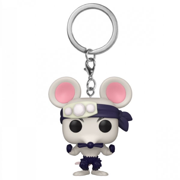 Levně Funko POP! Klíčenka Muscle Mouse (Demon Slayer)