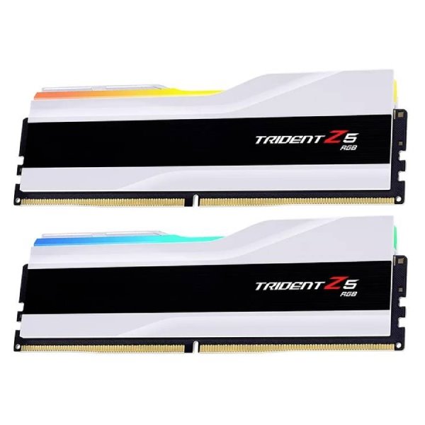 G.SKILL 32 GB Paměťová sada DDR5 6400 CL32 Trident Z5 RGB, bílá