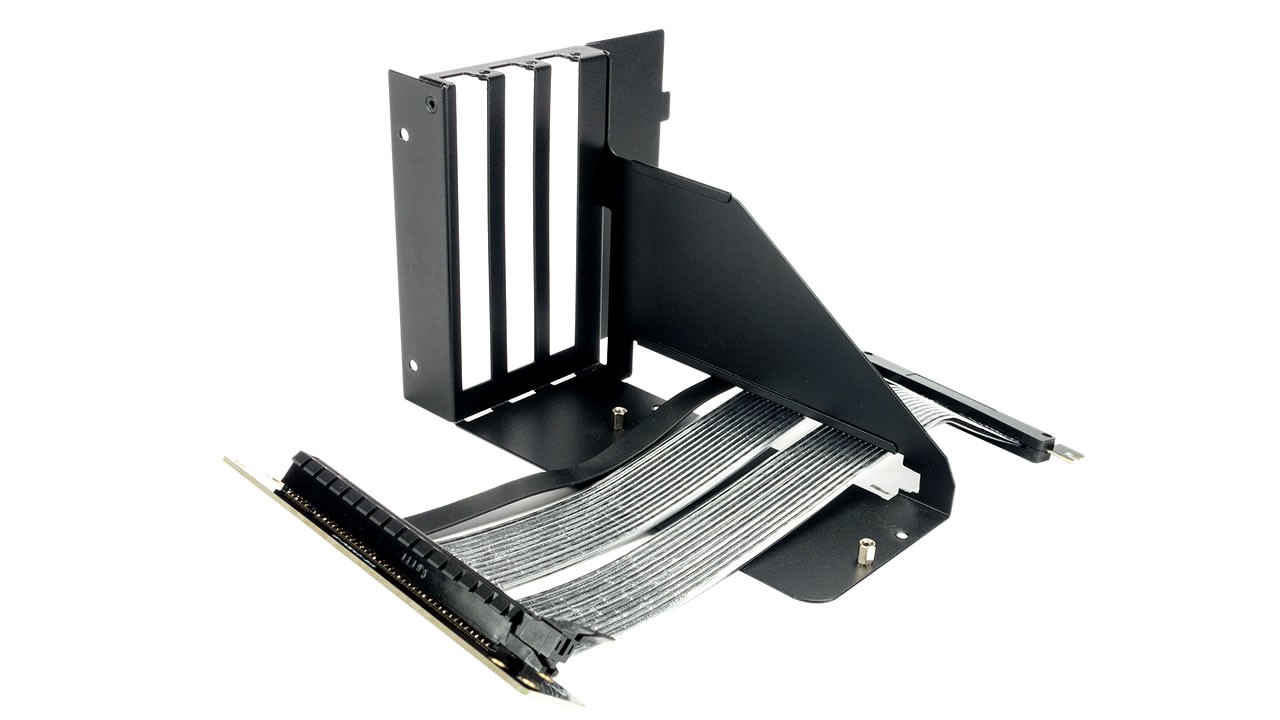 InWin PCI-E 4.0x16 Riser Cable & Bracket (Vertically Mount GPU Adapter) InWin PCI-E 4.0x16 Riser Cable & Bracket (Vertically Mount GPU Adapter)