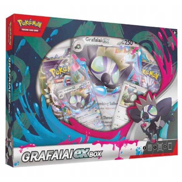 Levně Kartová hra Pokémon TCG: Grafaiai ex Box (Pokémon)