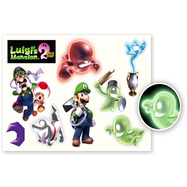 Dárek - Luigi’s Manison 2 HD Nálepky v ceně 129,- Kč