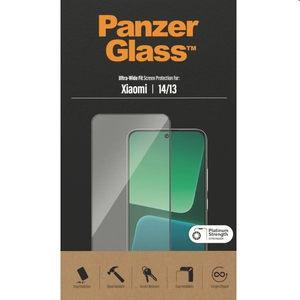 Levně Ochranné sklo PanzerGlass UWF AB pro Xiaomi 14/13, černé