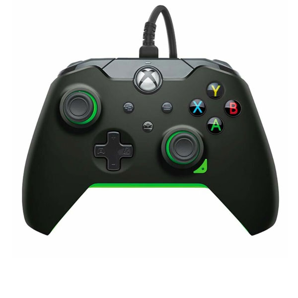 PDP Wired Controller for Xbox Series, Neon Black - OPENBOX (Rozbalené zboží s plnou zárukou)