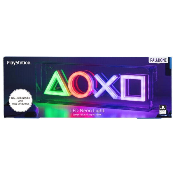 Playstation LED Neon lampa