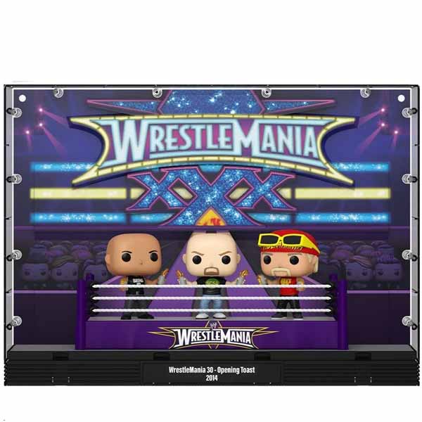 Levně POP! Moment Deluxe: Wrestlemania 30 Opening Toast The Rock Stone Cold Steve (WWE)