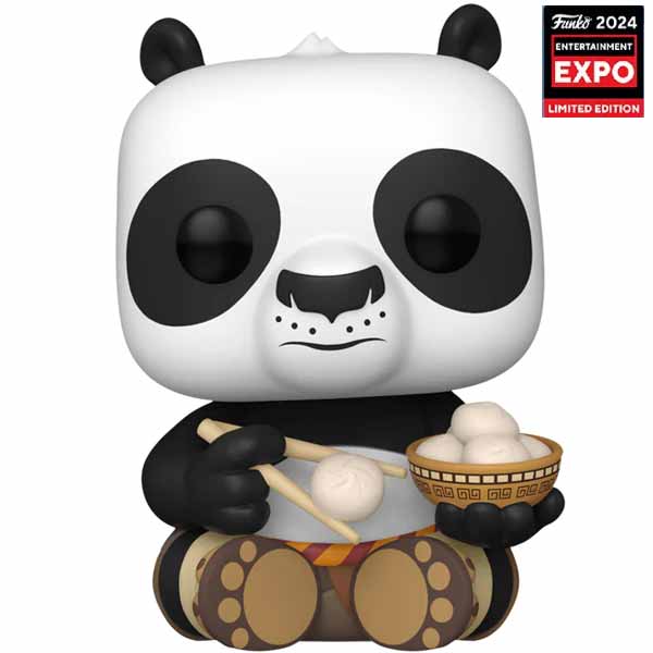 POP! Movies: PO (Kung Fu Panda) 2024 Limited Edition Entertainment Expo Shared Exclusive 15 cm