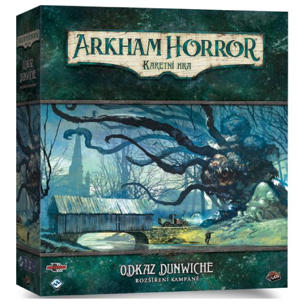 Rozšíření pro kartovou hru Arkham Horror – Odkaz Dunwicha, rozšíření kampaně Rozšíření pro kartovou hru Arkham Horror – Odkaz Dunwicha, rozšíření kampaně