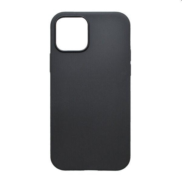 Silikonový kryt MobilNET pro Apple iPhone 12/12 Pro, černý Silikonový kryt MobilNET pro Apple iPhone 12/12 Pro, černý