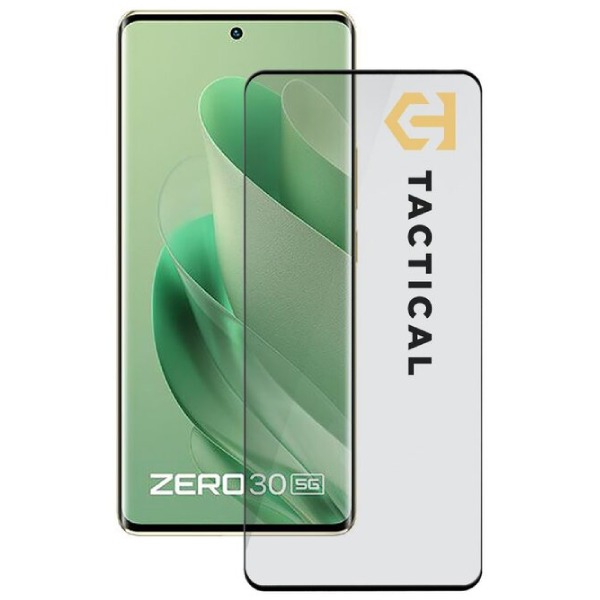 Tactical Ochranné sklo Shield 5D pro Infinix Zero 30 5G, černé Tactical Ochranné sklo Shield 5D pro Infinix Zero 30 5G, černé