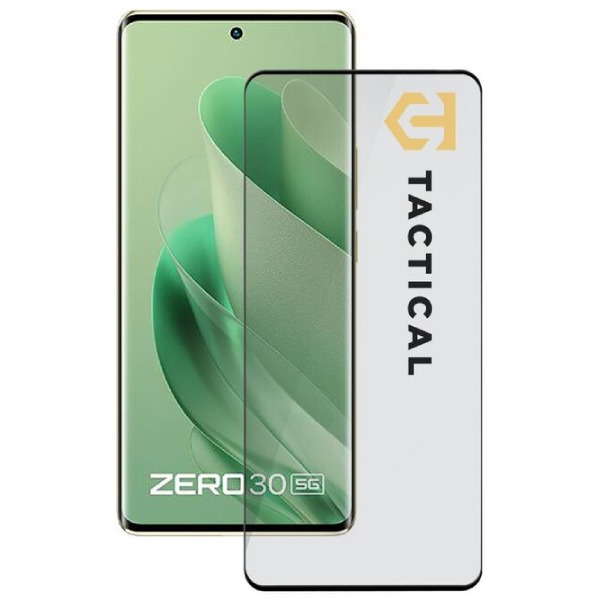 Levně Tactical Ochranné sklo Shield 5D pro Infinix Zero 30 5G, černé