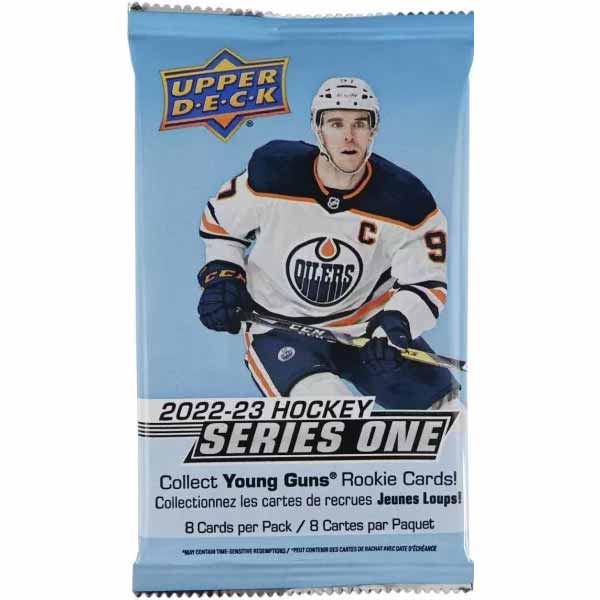 2022/23 Upper Deck Series 1 Hockey Retail Balíček Karet 2022/23 Upper Deck Series 1 Hockey Retail Balíček Karet