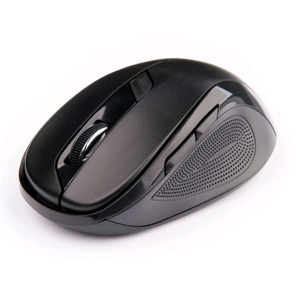 Levně Bezdrátová myš C-Tech WLM-02, USB, 1600 dpi, černá