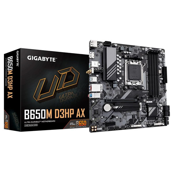 Gigabyte B650M D3HP AX Základní deska, AMD B650, AM5, 4xDDR5, mATX