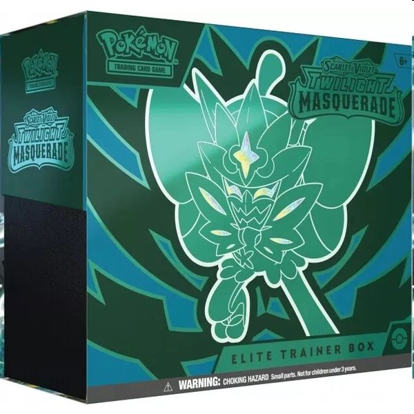 Kartová hra TCG: Scarlet & Violet Twilight Masquerade Elite Trainer Box Real Mask Ogerpon (Pokémon) Kartová hra TCG: Scarlet & Violet Twilight Masquerade Elite Trainer Box Real Mask Ogerpon (Pokémon)