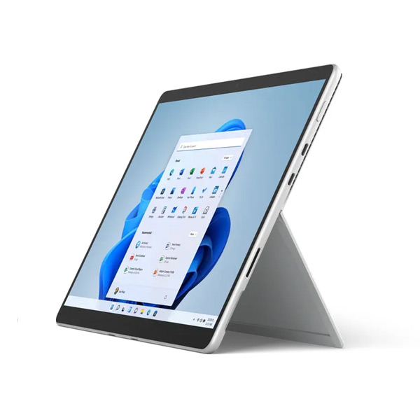 Microsoft Surface Pro 8, i5-1135G7, 8GB, 128GB, Platinum, vystavený, záruka 21 měsíců