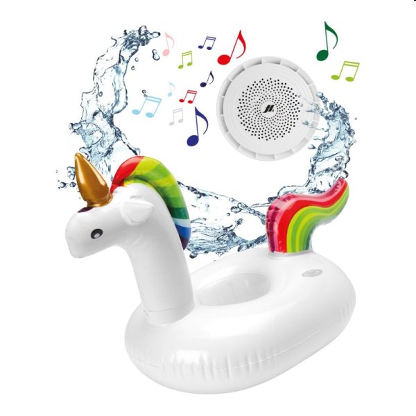 Music Hero Wireless speaker with inflatable, unicorn, použitý, záruka 12 měsíců