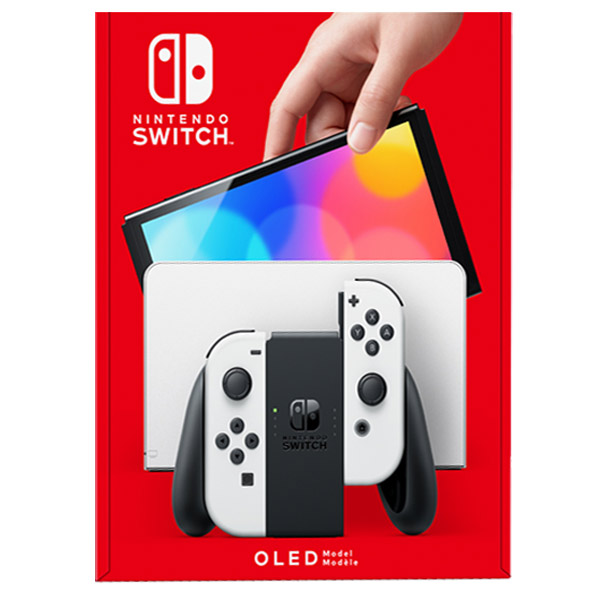 Nintendo Switch – OLED Model, white, použitý, záruka 12 měsíců