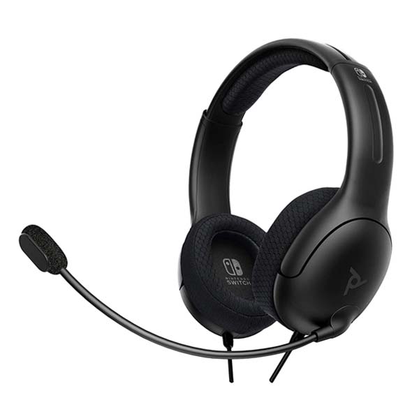 PDP LVL40 Wired Headset for Nintendo Switch, Black, použitý, záruka 12 měsíců