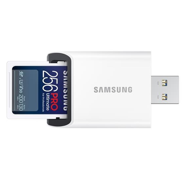 Samsung SDXC 256GB PRO Ultimate/USB adaptér Samsung SDXC 256GB PRO Ultimate/USB adaptér