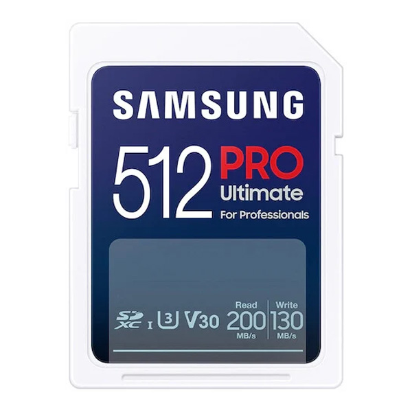 Samsung SDXC 512GB PRO ULTIMATE Samsung SDXC 512GB PRO ULTIMATE