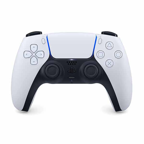 PlayStation DualSense Wireless Controller, black & white, vystavené, záruka 21 měsíců