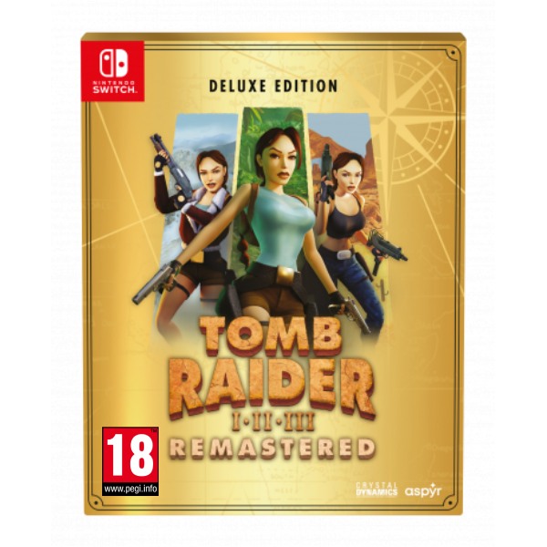Tomb Raider I-III Remastered Starring Lara Croft CZ (Deluxe Edition) NSW