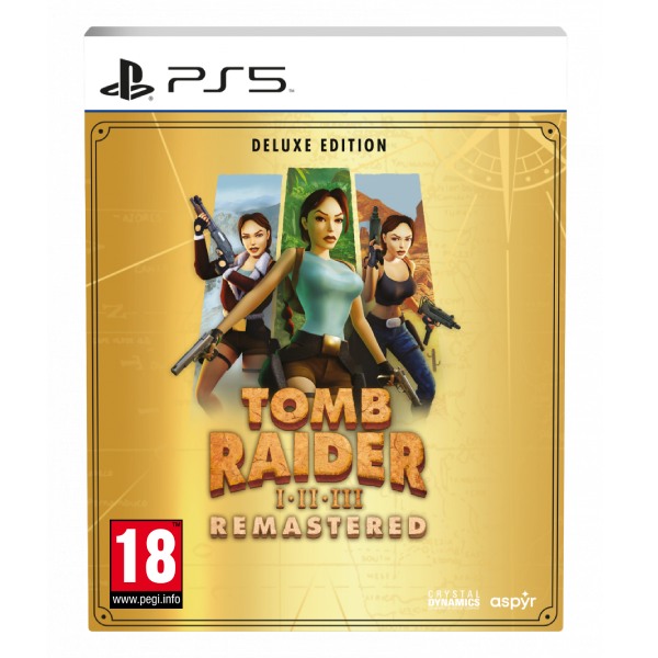 Tomb Raider I-III Remastered Starring Lara Croft CZ (Deluxe Edition) PS5
