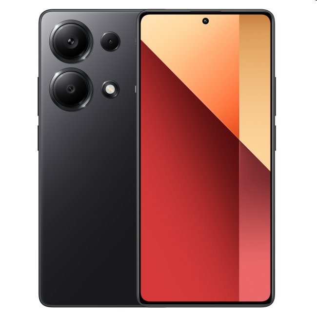 Xiaomi Redmi Note 13 Pro, 8/256GB, black, vystavený, záruka 21 měsíců