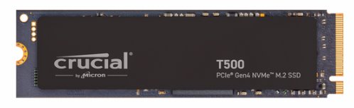 Crucial SSD T500 2TB M.2 NVMe Gen4 7400/7000 MBps Crucial SSD T500 2TB M.2 NVMe Gen4 7400/7000 MBps