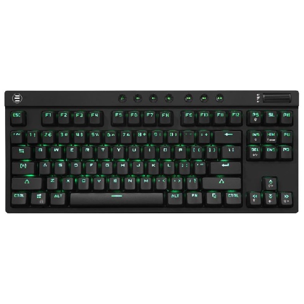 White Shark herní mechanická klávesnice KODACHI, US, červený switch, černá White Shark herní mechanická klávesnice KODACHI, US, červený switch, černá
