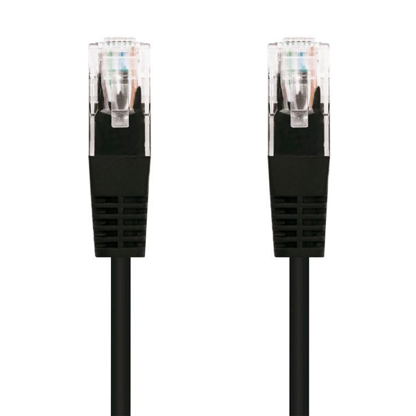 Patch kabel C-Tech UTP Cat5e, 2 m, černý Patch kabel C-Tech UTP Cat5e, 2 m, černý