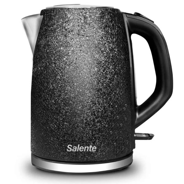 Salente IceQueen, rychlovarná konvice 1,7 l, nerezová ocel, černá Salente IceQueen, rychlovarná konvice 1,7 l, nerezová ocel, černá