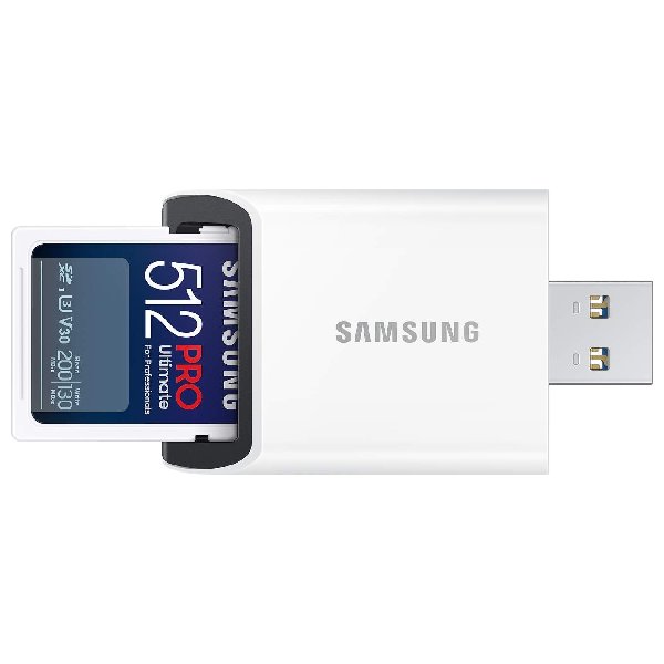 Samsung SDXC 512 GB PRO Ultimate + USB adaptér Samsung SDXC 512 GB PRO Ultimate + USB adaptér