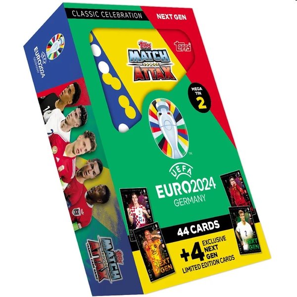Topps EURO 2024 Mega Tin 2 Next Gen Topps EURO 2024 Mega Tin 2 Next Gen