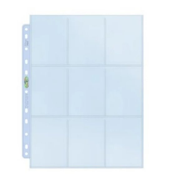 Ultra PRO Folie na Hokejové Karty 9 Kariet Silver Ultra PRO Folie na Hokejové Karty 9 Kariet Silver