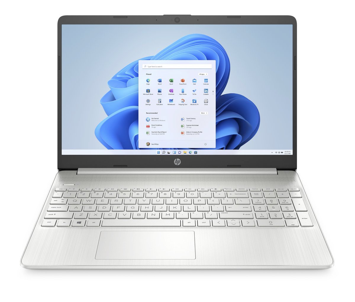 HP 15s-fq5001nc, i3-1215U, 15,6 1920x1080/IPS, UMA, 8GB, SSD 512GB, W11H, 2-2-0, Silver