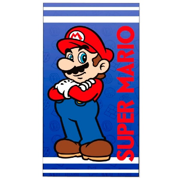 Osuška Super Mario Bros (Super Mario), bavlna Osuška Super Mario Bros (Super Mario), bavlna