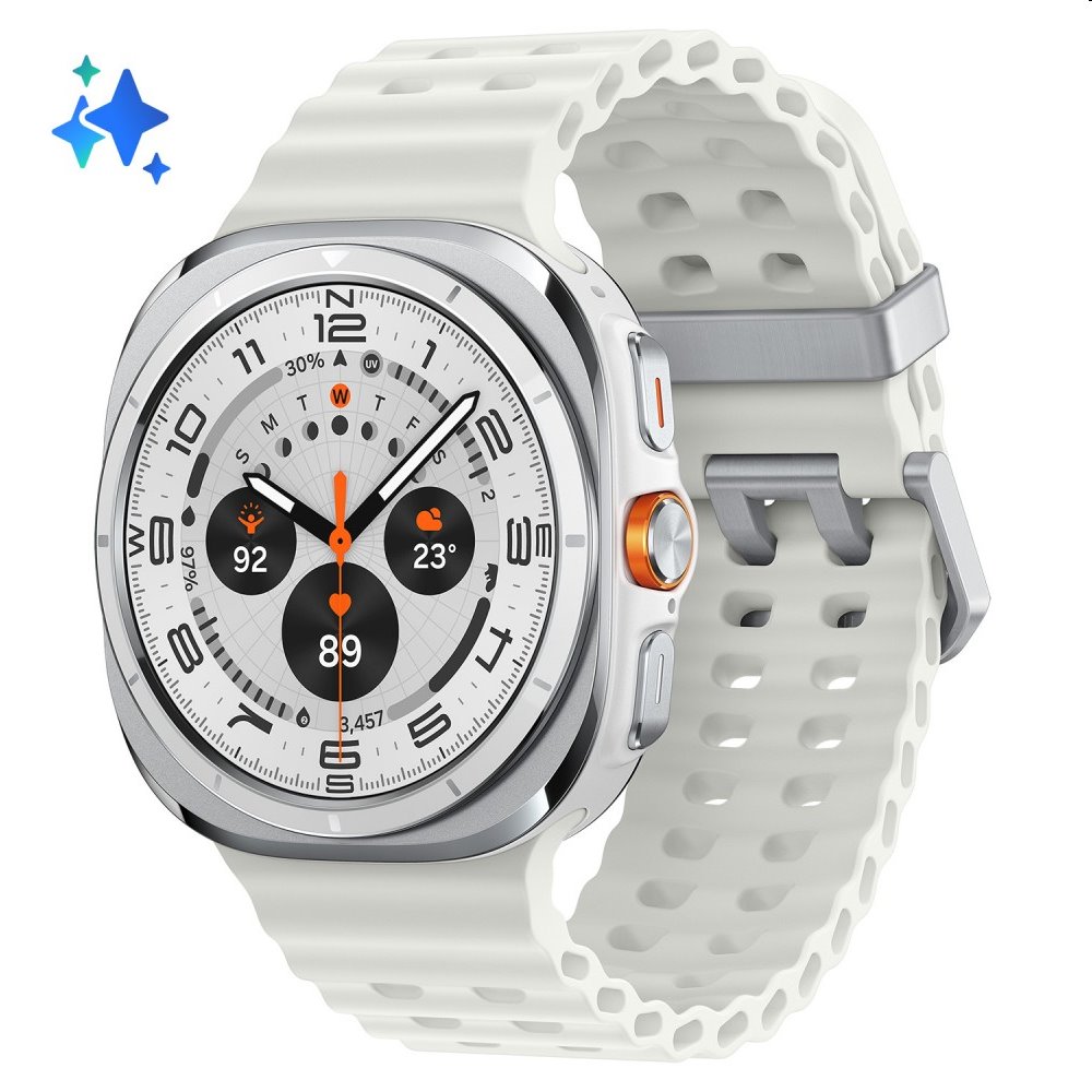 Samsung Galaxy Watch Ultra, 47mm titanium white, nové zboží, neotevřené balení Samsung Galaxy Watch Ultra, 47mm titanium white, nové zboží, neotevřené balení