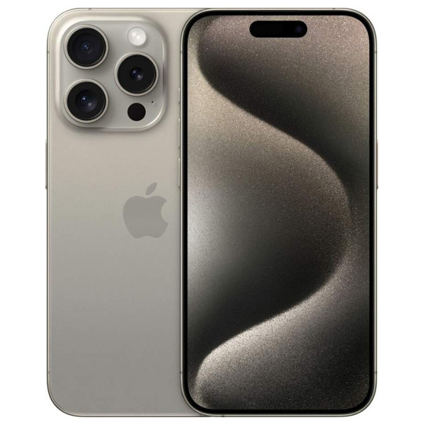 Apple iPhone 15 Pro 128GB, natural titanium, poškozené balení Apple iPhone 15 Pro 128GB, natural titanium, poškozené balení