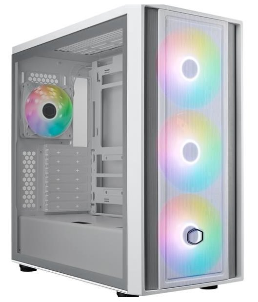 COOLER MASTER case MasterBox 600, ATX, Mid Tower, white COOLER MASTER case MasterBox 600, ATX, Mid Tower, white