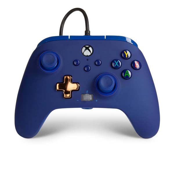 PowerA Enhanced Wired Controller for Xbox Series, Midnight Blue, vystavený, záruka 21 měsíců PowerA Enhanced Wired Controller for Xbox Series, Midnight Blue, vystavený, záruka 21 měsíců